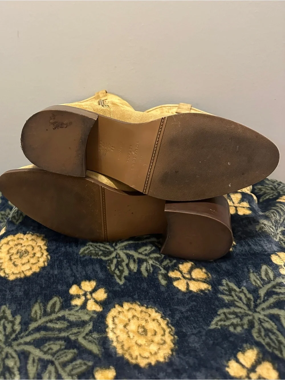 Sezane womens LOW IVANA ANKLE BOOTS size 8